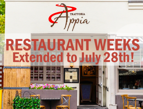 Restaurant Weeks – EXTENDED until July 28th!